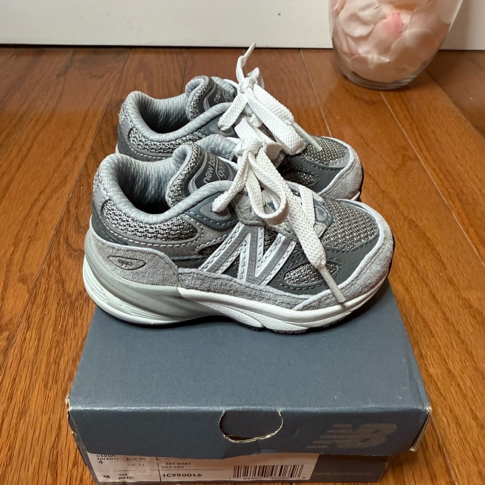 New Balance Kids' Gray Sneakers